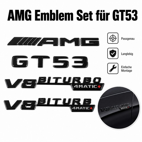Emblem biturbo aufkleber - 3d,