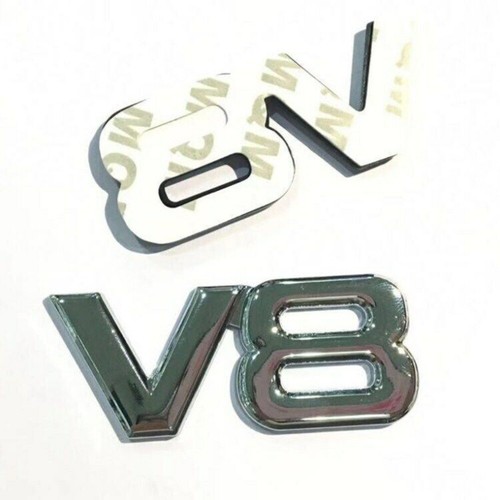Emblem metall aufkleber - 2x,