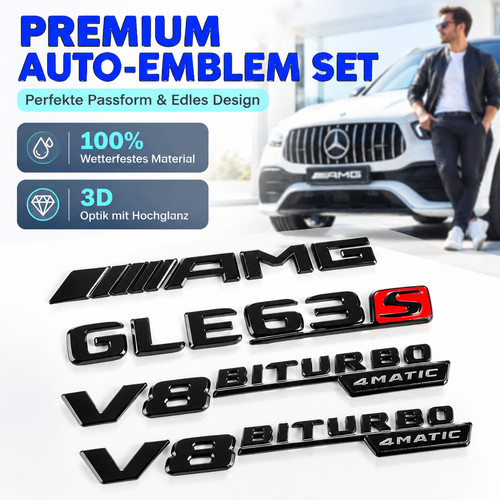 Emblem biturbo 4 matic - 3d,