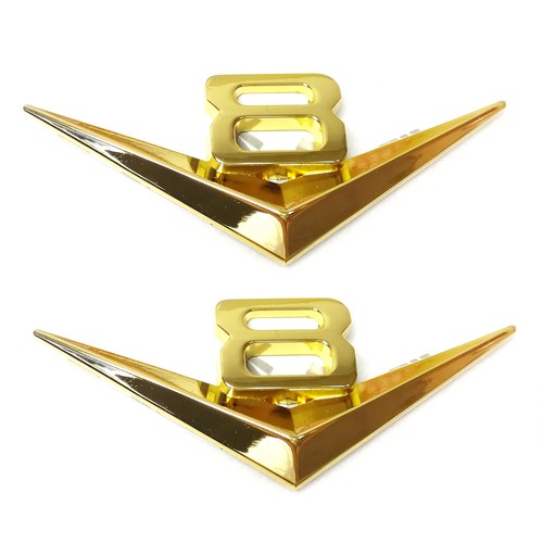 2pcs gold auto chrom - 2pcs,