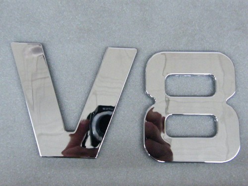 Verchromtes emblem extra - emblem,