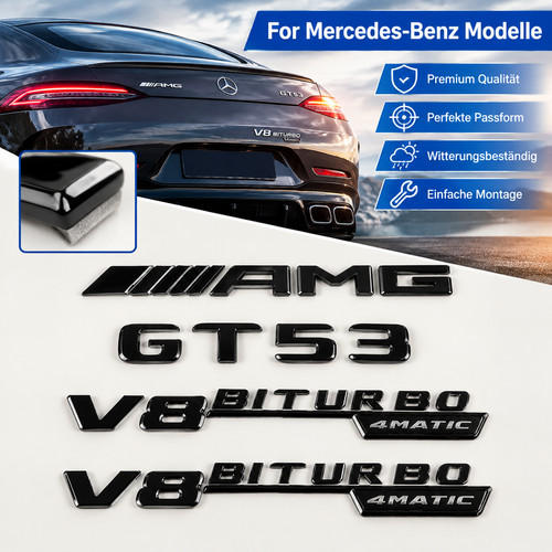 Biturbo emblem heck - v8,
