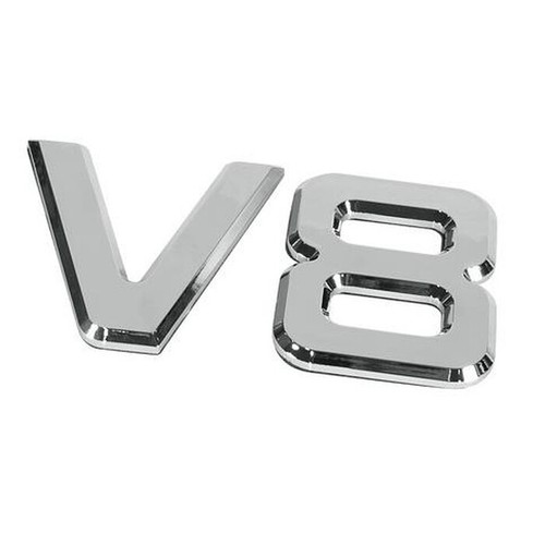 Emblem zeichen xxl chrom - zeichen,