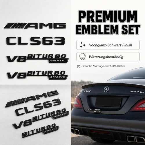 Aufkleber emblem biturbo - emblem, v8