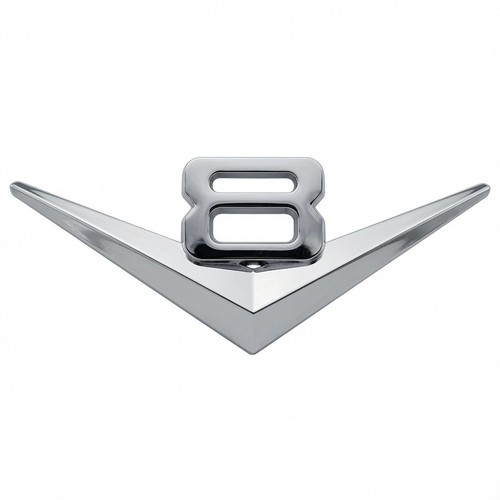 Pkw metall aufkleber - pkw, chrome