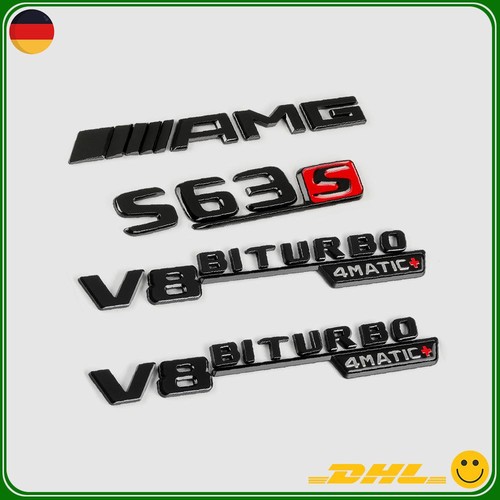 S63s v8biturbo 4matic - v8biturbo, schwarz