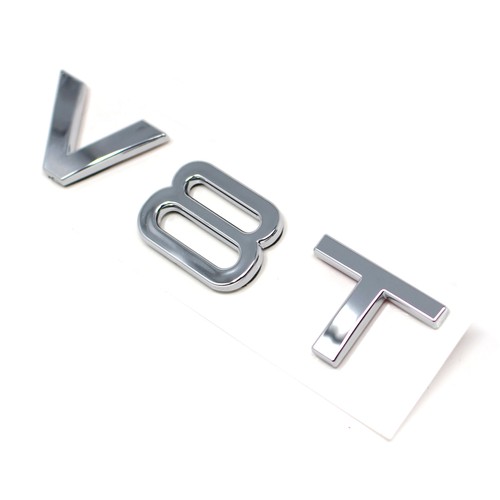V8t chrom schriftzug emblem - v8t,
