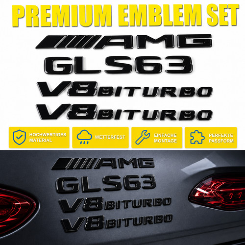 Biturbo aufkleber emblem - 3d,