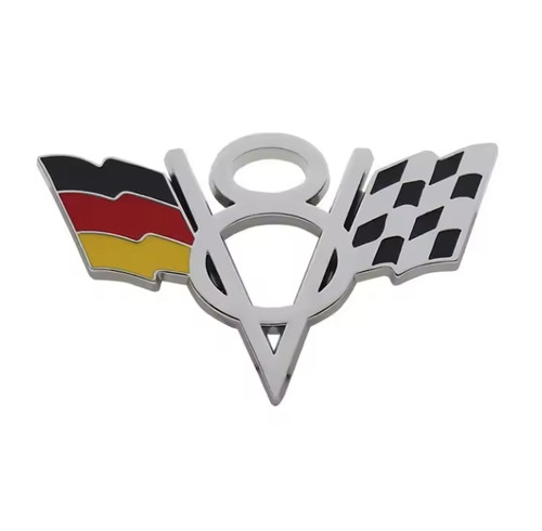 Metall sticker motorsport - 3d,