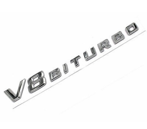 Biturbo schriftzug 3d - v8,